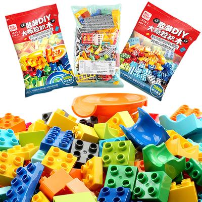 Hromadné příslušenství k velkým stavebním kostkám, zvířecí dům, DIY sestavitelné kostky, vzdělávací hračky a dárky pro děti od 3 do 6 let