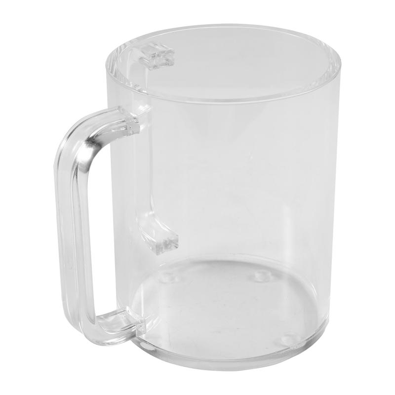 NEW_Hand Washing Cup with Dual Handles Acrylic Washing Cup for Netilat