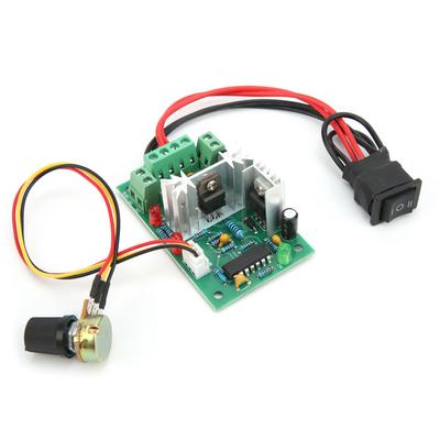 Gleichstrommotor Drehzahlregler Modul PWM Einstellbarer Schalter CW CCW Controller Treiber DC10V 12V 24V 36V