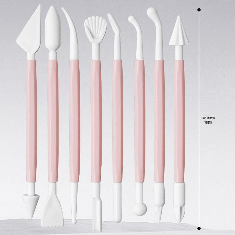 Pottery Clay Tool Kit - 5-Piece Set for Sculpting, Trimming, and Modeling