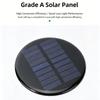 Compactly 72Mm Circular Solar Chargers 4.5V High Conversion Rate Durability for DIY Power Projects Round Solar Panel
