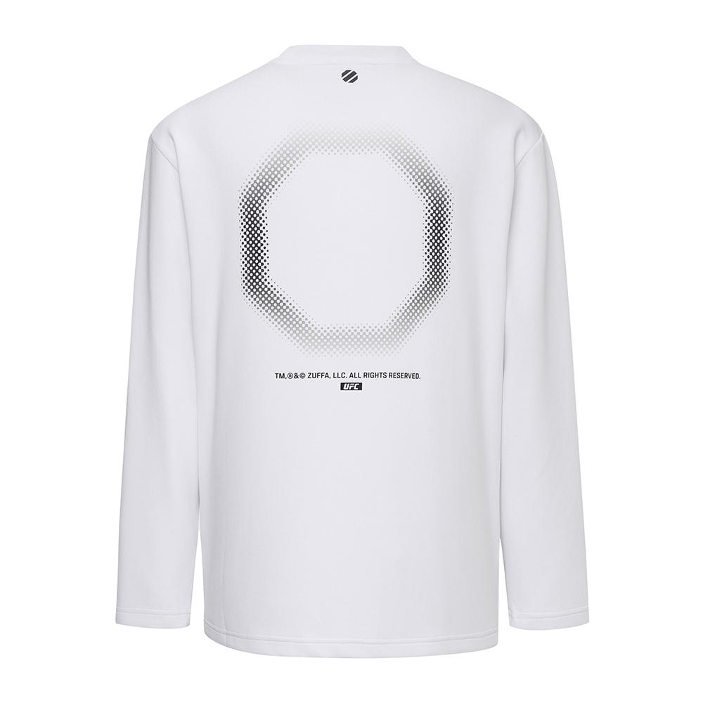 UFC SPORT Ufc Askin Relax Fit Long Sleeve T-Shirt White U2Lsx1101Wh
