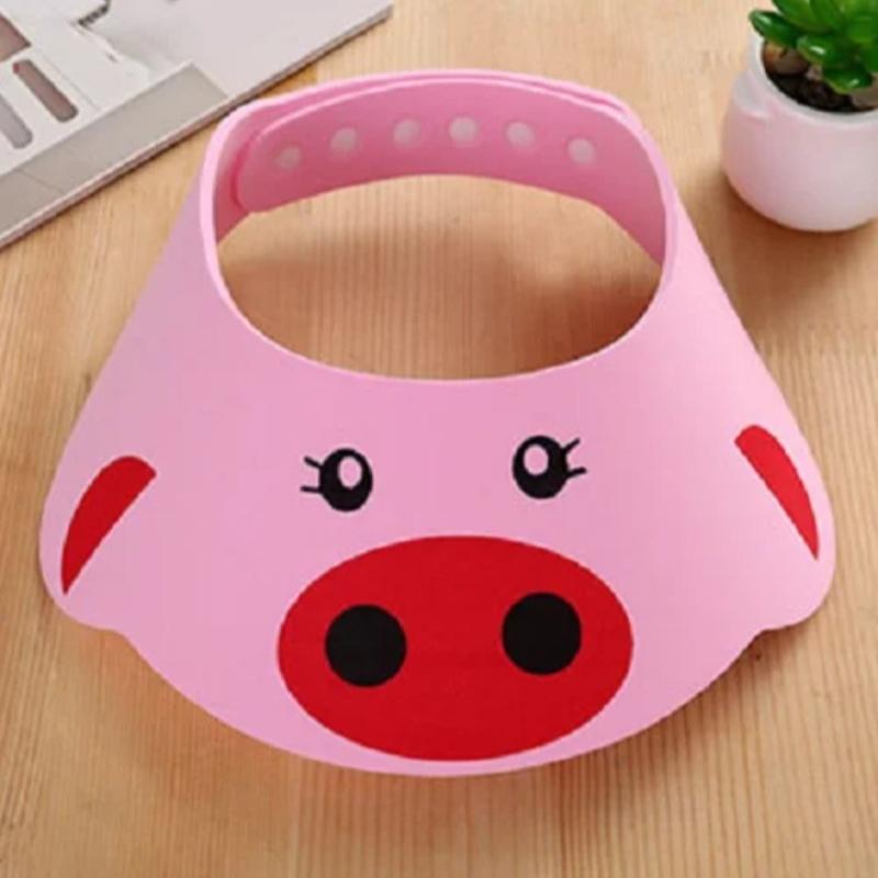 Toddler Kids Wash Hair Shield Direct Visor Caps Shampoo Bathing Shower Cap for Children Baby Care Sweet Lovely Baby Hats