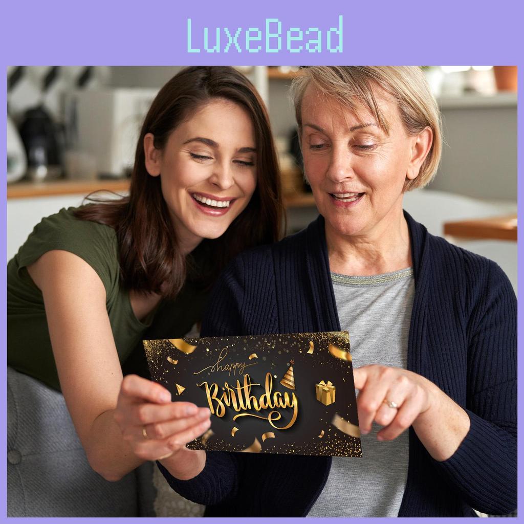 Red Classic Folding Packet With Black Gold Finish For Christmas Gifting Festive