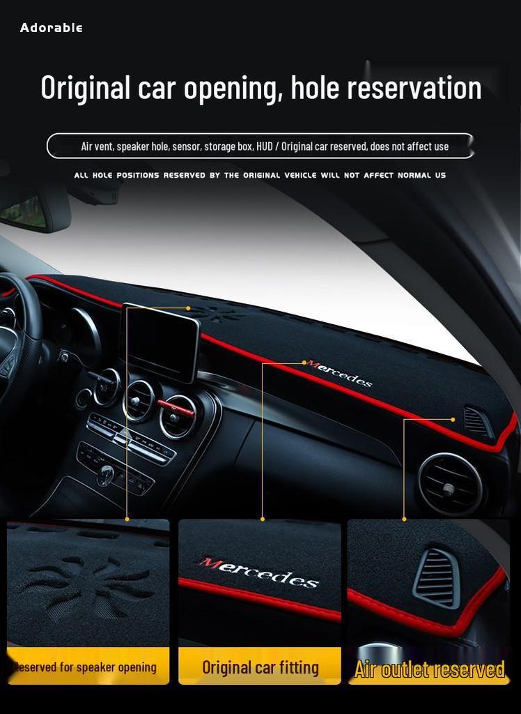 Peugeot 3008 (2013-2019) Center Console Sunshade Pad: Light-Blocking Instrument Panel Cover