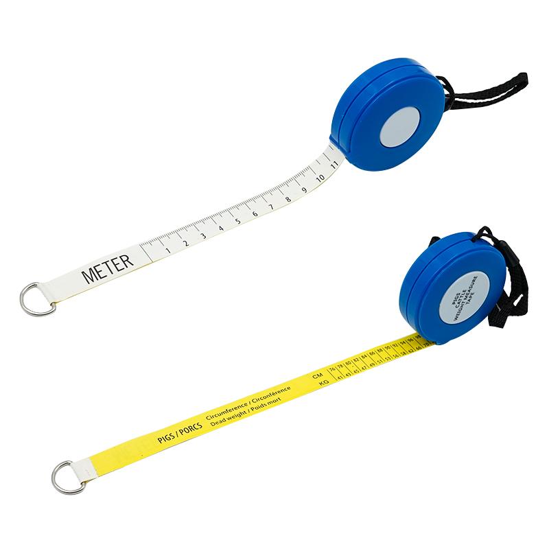 Bestiame Maiali Bovini Nastro Misura Peso Corporeo Animali Strumenti Misura Peso Corporeo Righello Misurazione Attrezzature Agricoltura Veterinaria