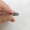 Yintai Imperial Taotie Beast Men's Bronze-Plated Silver Ring: Retro Style for Attracting Wealth and Fortune.