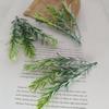 5pcs Mini Branches Stamen DIY Wreath Decorative Accessories Artificial Flower Leaves Grass Christmas Party Decoration Fake Plant