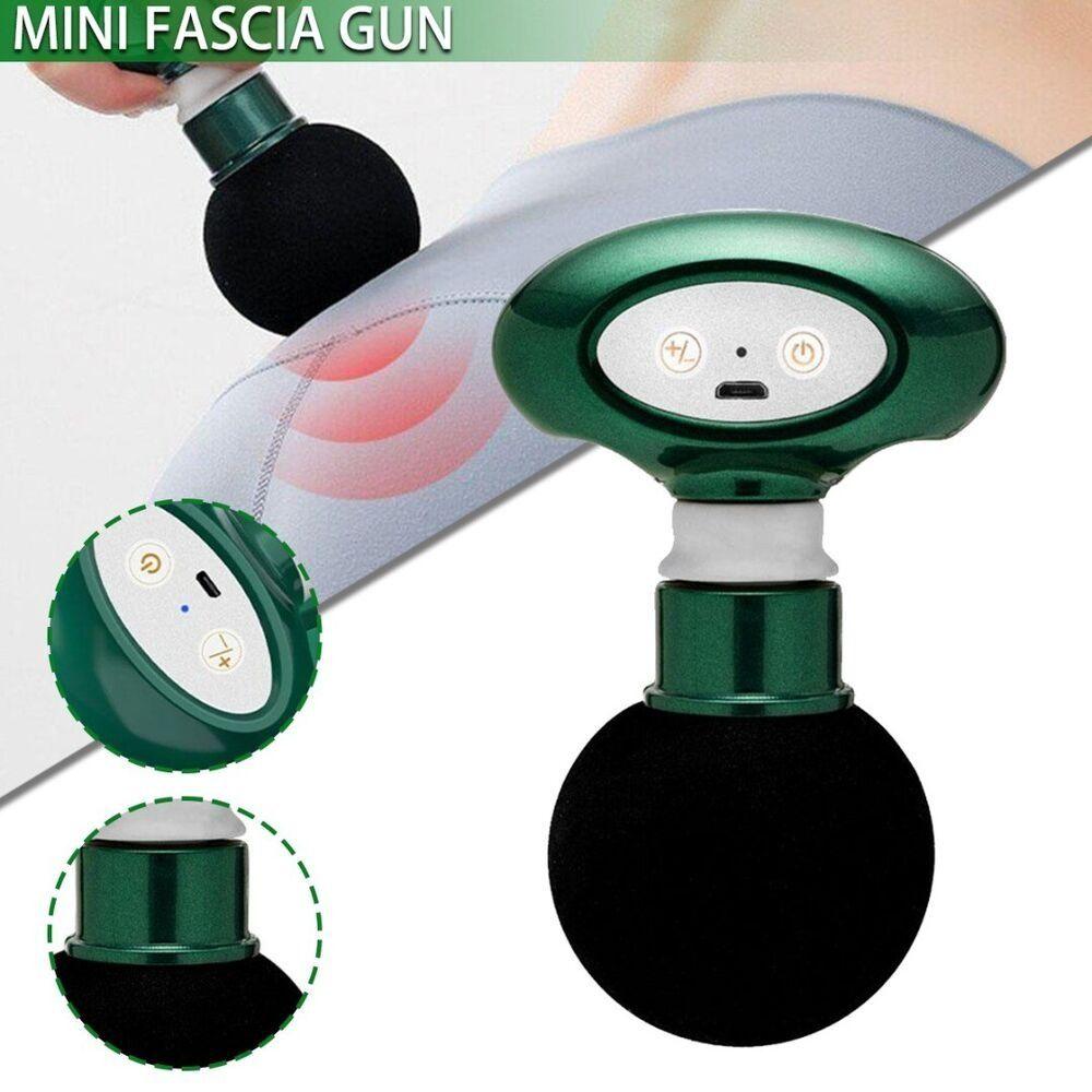 

Портативный фитнес-электрический массажер для облегчения боли, массажный пистолет для снятия усталости, расслабления мышц