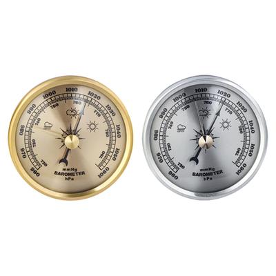 Barometer Metal Frame 70 Mm Wall Hanging Accurate Barometric Pressure Gauge for Fishing Boat Home Office Planting Multipurpose