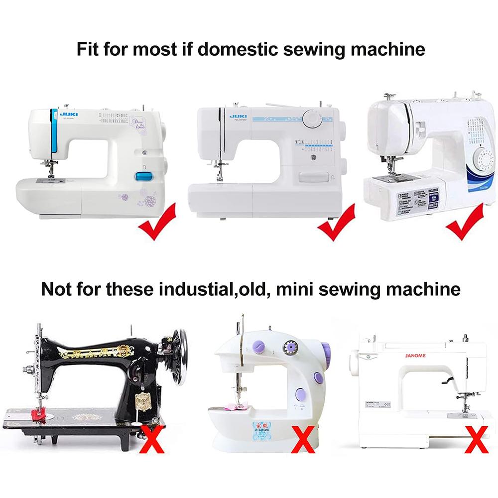 Snap On Open Toe Presser Foot Applique Foot For Singer Brother Babylock Kenmore Household Low Shank Sewing Machine Accessories