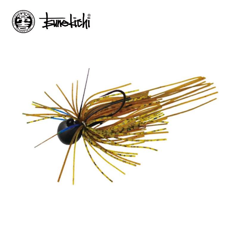 Changji Anti-Hang Bass JIG Head Splash Guard Soft Lure with Lead Hook Color 4, 2.6g (Single)