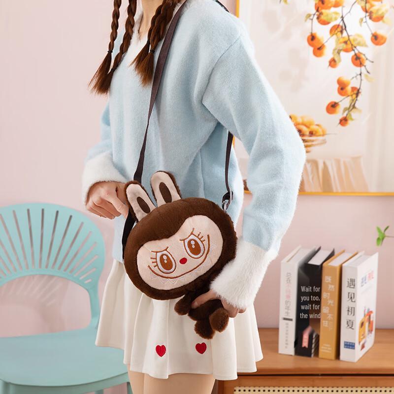 Плюшевая сумка через плечо POP MART LABUBU 30cm