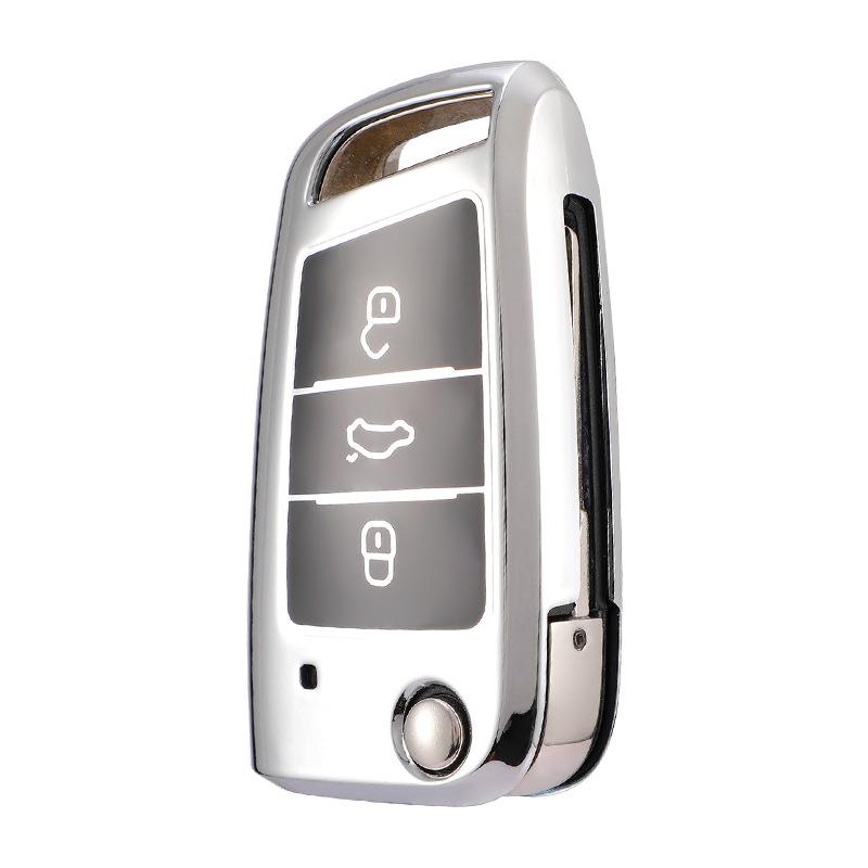 TPU Folding Protective Shell for 2017 Volkswagen Passat Remote Key