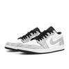 Jordan Air Jordan 1 Abrasion Resistant Abrasion Resistant Low Top Vintage Basketball Shoes Unisex Gray White 553558-081(Team1626-)