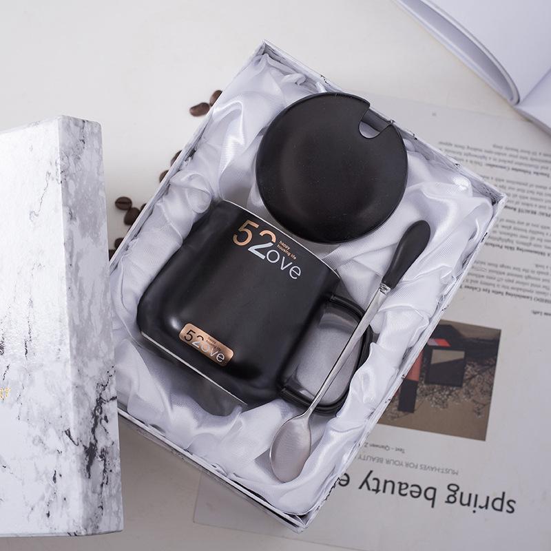 Nordic Couple Creative Home Mug Office Logo Simple Milk Coffee Cup Gift Water Cup Ceramic Cup