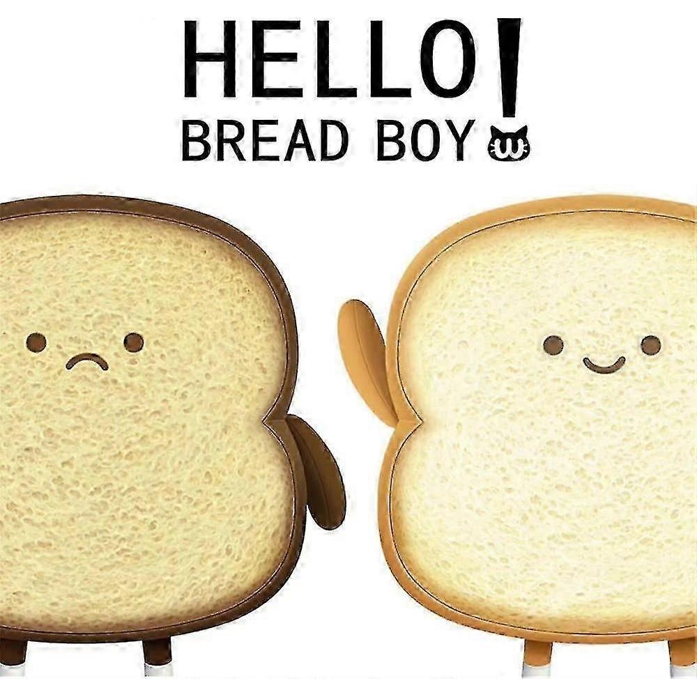 Toast Bread Pillow Funny Food Plush Toy Pillows Small Cute Stuffed Plush Toast Sofa Pillow (toast Bread,golden)