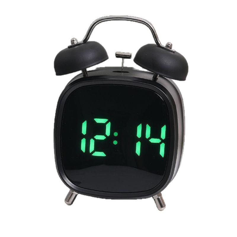 Creative GH8032 Multifunctional Large LED Metal Alarm Clock