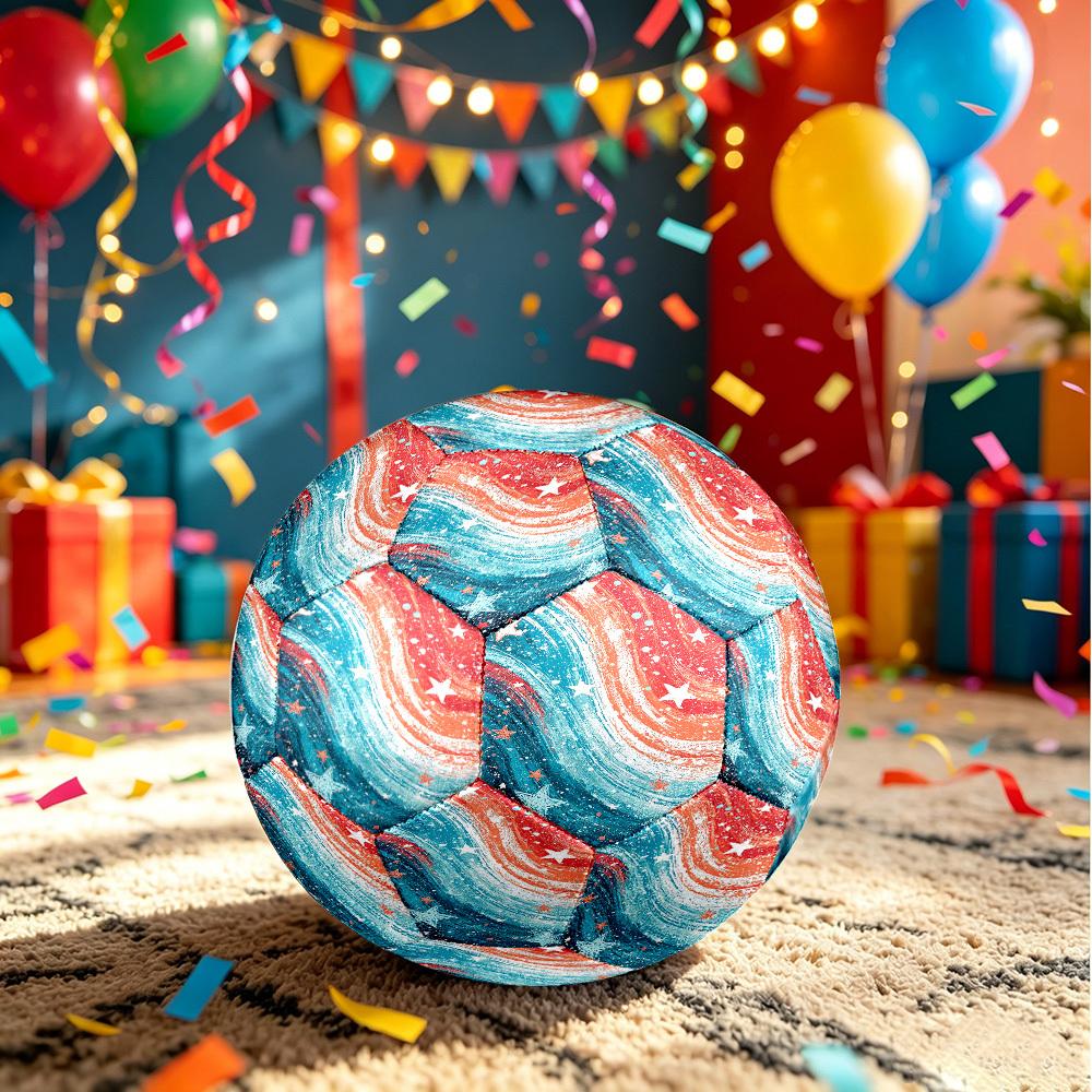 1pc Celestial Wave Size 5 Soccer Ball Professional Match Training Football Indoor &Outdoor Sports Ball Lightweight Durable c65188