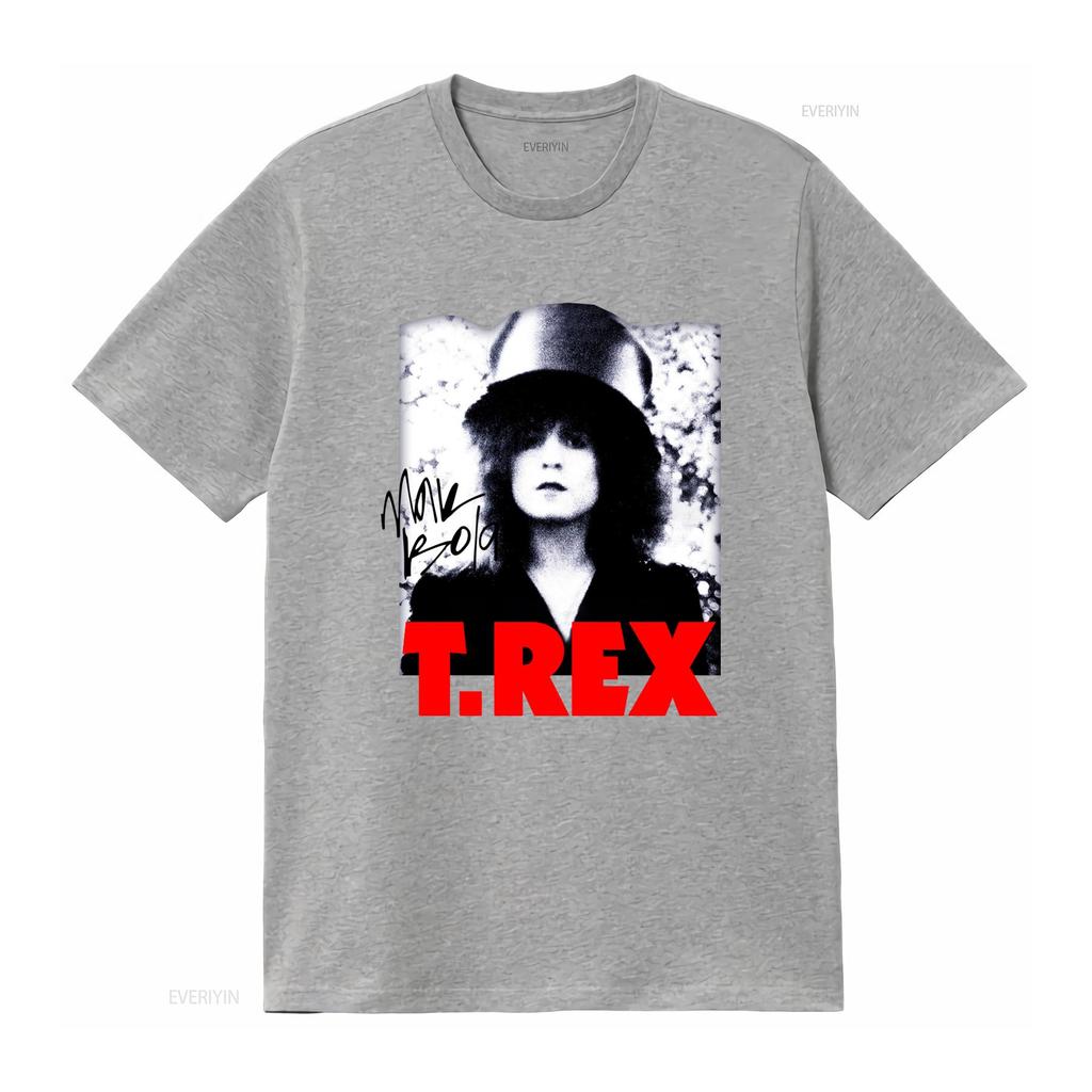 Vintage Marc Bolan T Rex Band Cotton Black Shirt S 5XL DI104 Vintage Washed Stretched Fashion Unisex Streetwear Casual Soft