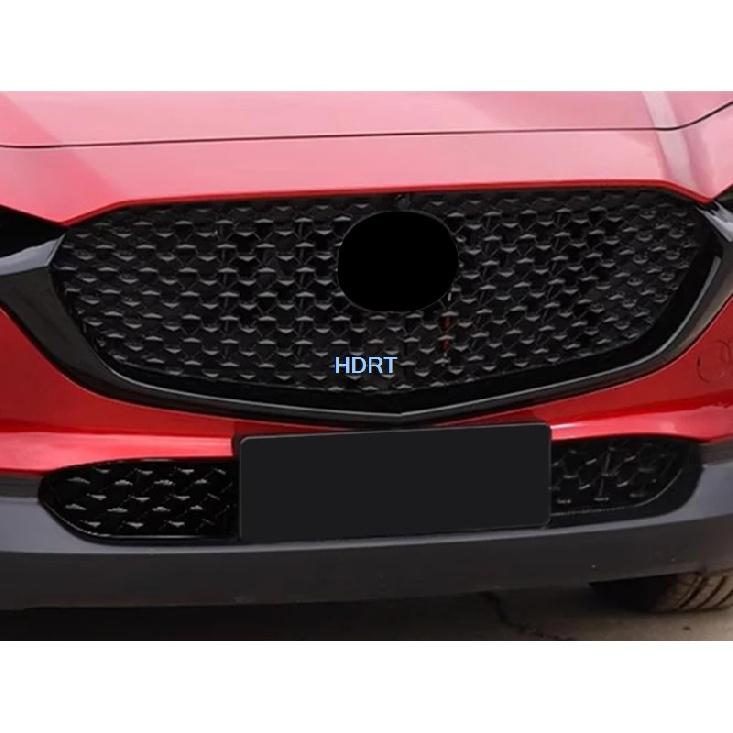 Car Styling Front Bumper Racing Grille ect Anti Bug Net Cover Protector Decoration Accessories For Mazda CX-30 CX30 +