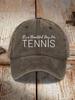 Men's and women's love printed retro baseball cap, old washed sunshade sunscreen adjustable cap