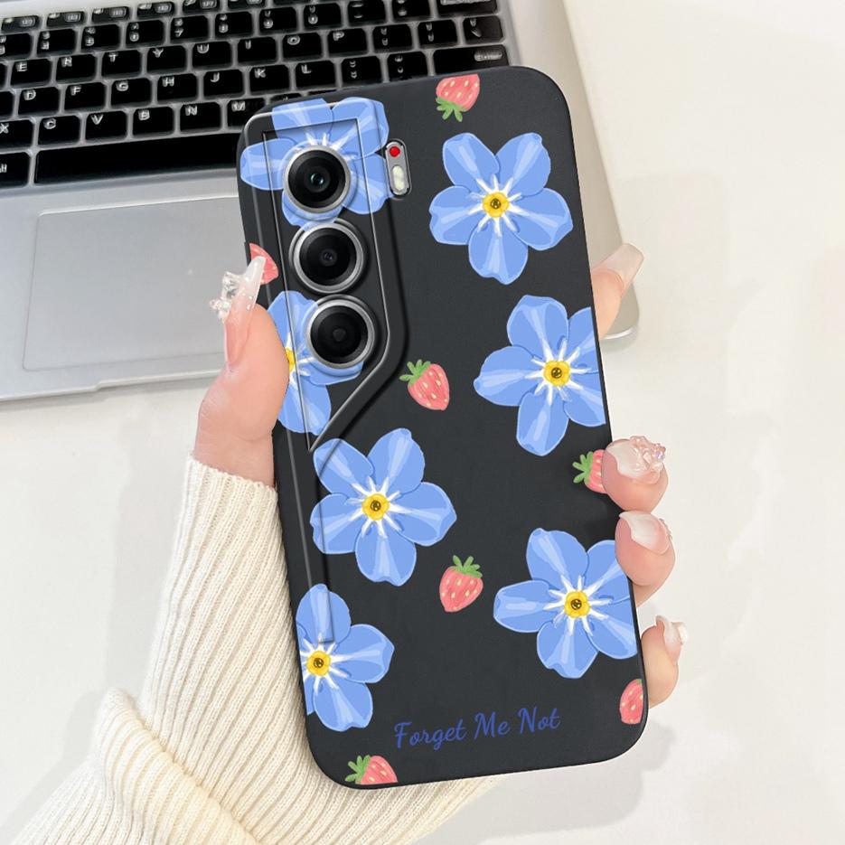 For Tecno Camon 40 Pro 4G Case CM6 Luxury Art Painted Cover Shockproof Phone Case For Tecno Camon40 Camon 40 Pro CM7 Soft Fundas