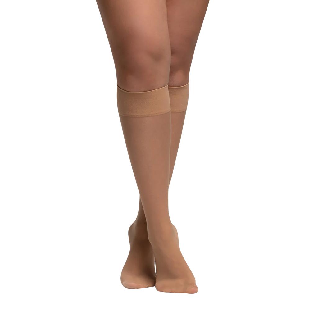 Silky Womens/Ladies Glossy Knee Highs (2 Pairs)