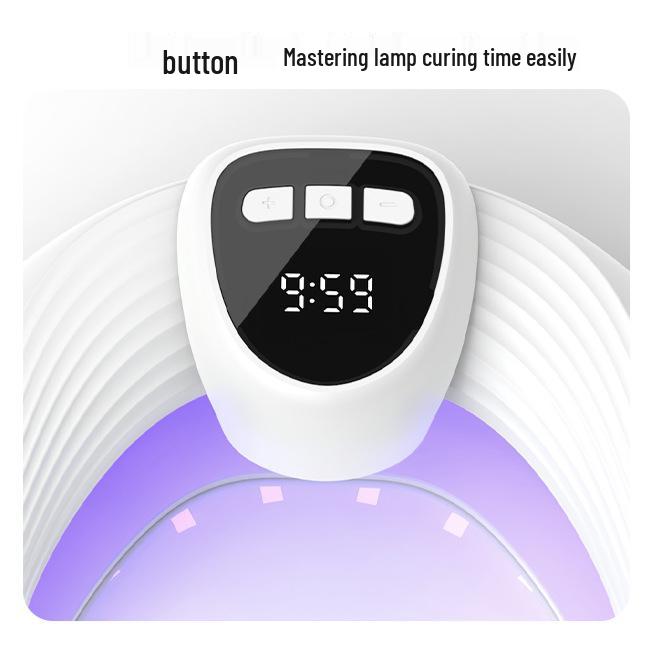 Portable Quick-Dry LED U-Shaped Nail Lamp for Gel Polish