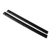 2pcs Heavy Duty Cable Protector Non Slip Safety Modular Interlocking Cable Protector Ramp Black
