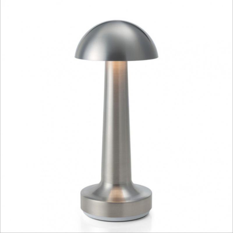 Retro Metal Dumbbell Table Lamp - Minimalist Night Light for Bars, Restaurants, and Living Rooms