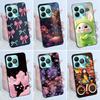 Phone Case For ZTE Blade A75 4G Z2359 Case Luxury Cute Love Heart Rabbit Funny Black Matte Soft TPU Protective Shell Back Cover