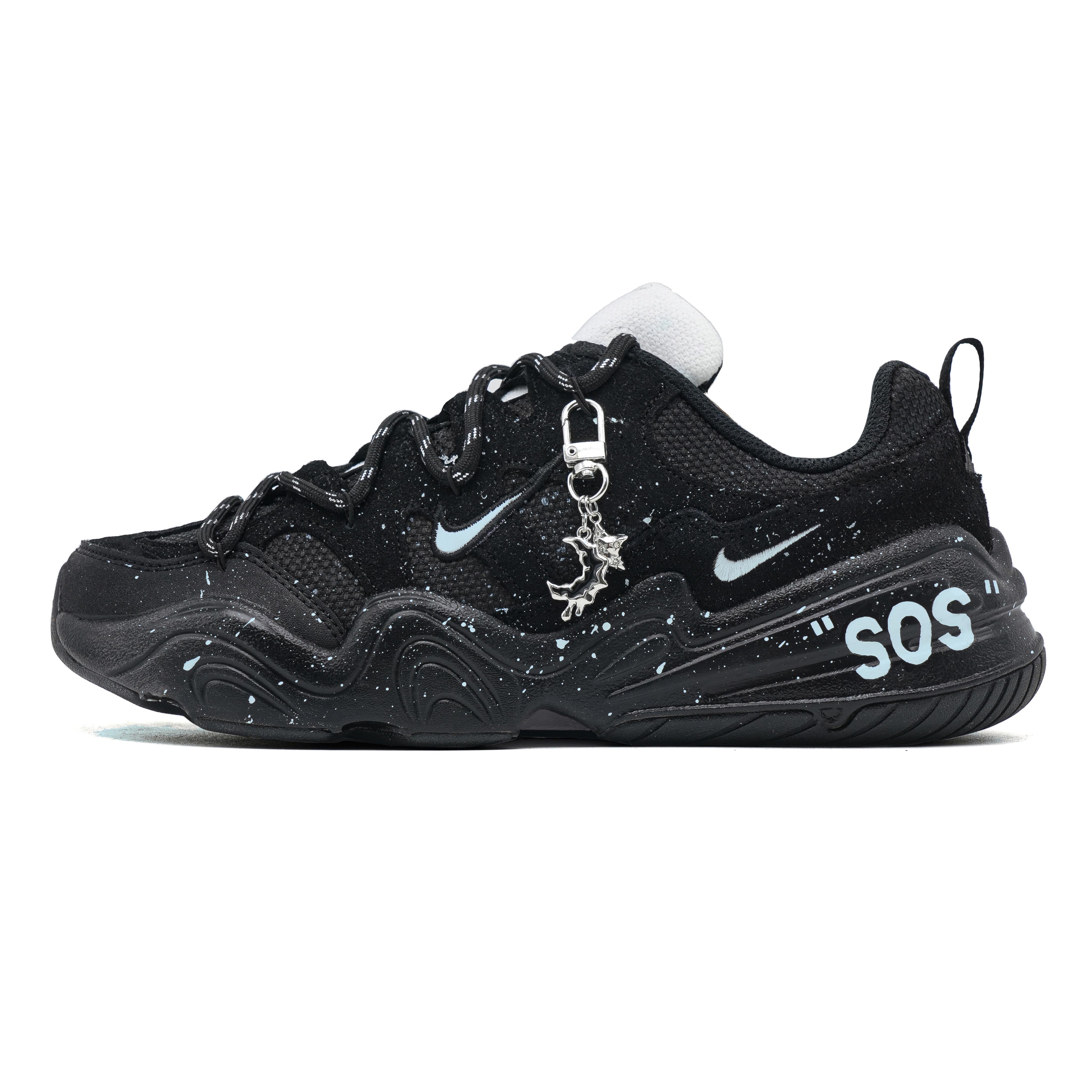 

Nike Tech Hera Ink Night Ice Blue Cushioning Low top Casual Shoes Unisex FJ9532-101(Team965-) 35.5