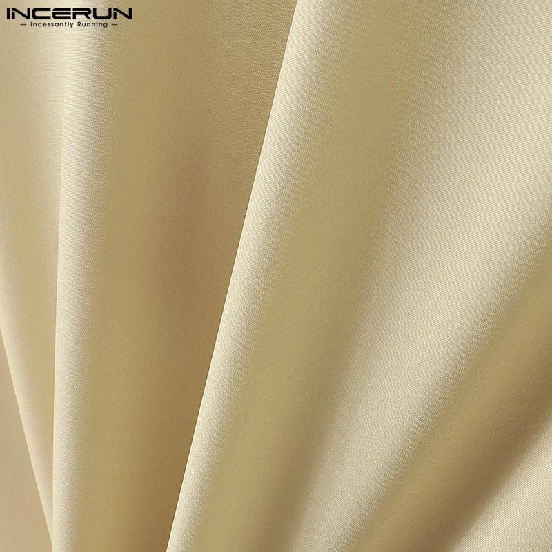 INCERUN Men Summer Shirts Turn Down Collar Short Sleeve Florar Print Tops