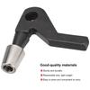 Big Roller Skiving Leather Machine Presser Foot Small Roller Durable Presser Foot Replacement Industrial Iron for 801