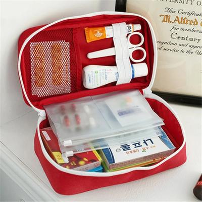 Large Capacity Portable Medicine Storage Bag First Aid Kit Organizer Travel Pouch Outdoor Medical Supplies