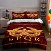 Roman Eagle Motif Bedding Duvet Cover Sets Duvet Covers Pillowcases Gifts (1 * Duvet Cover 2 * Pillowcases, Without Duvet Insert)