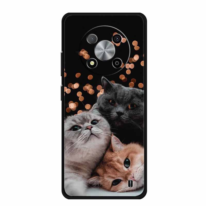 Custodia Per ZTE Blade A73 5G Lusso Morbido Silicone TPU Copri Telefono Per ZTE Blade A73 5G 7160N Cartoon Fiori Protettivi Nuovi Fundas