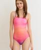 Beulluaenbeli Fondant One-Piece Swimsuit - Champagne Love Pure (Orange Pink)