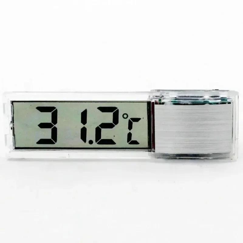 1 Stück Aquarium Thermometer Elektronisch LCD Digital Fischbecken Temperaturmessung Fischbecken Temperaturmesser Aquarienzubehör