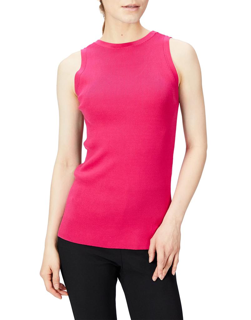 Mira Owen Knit Tank Top and Pink Women's 2-Way Silk-Blend (Front Back) 09WNT221169,