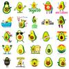 50 Avocado Stickers New Internet Celebrity Cartoon Cute Fruit Avocado Avocado Creative Car Stickers