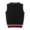 Onoff Men S V Neck Knit VeSt Of2002gb Black