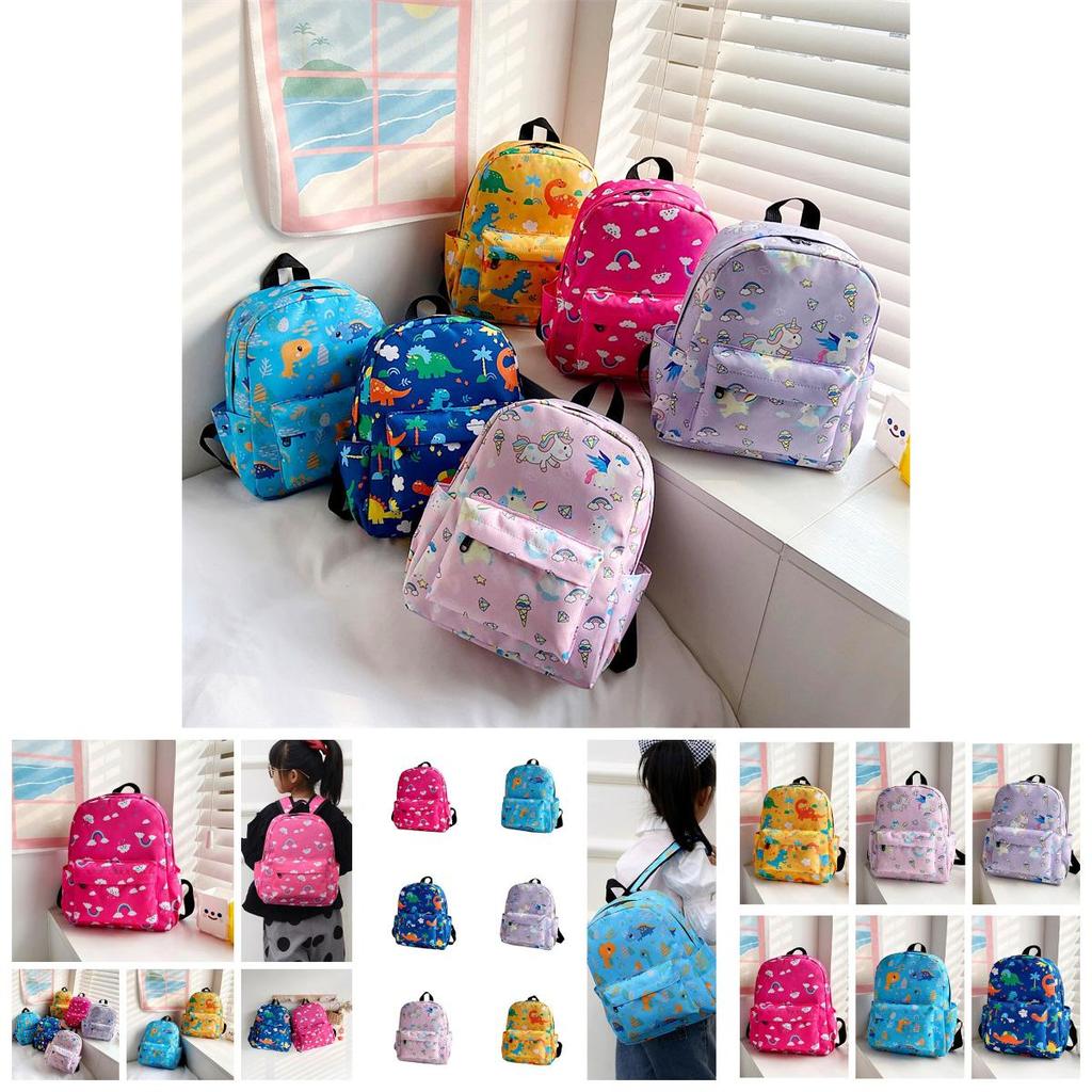Cute Cartoon Kids Backpack With Simple And Stylish Design 2023 Korean Version Of Little Dinosaur Kindergarten Schoolbag