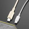 Kabel Dudao L7Sl Usb-A - Lightning 5A 1M - Beżowy