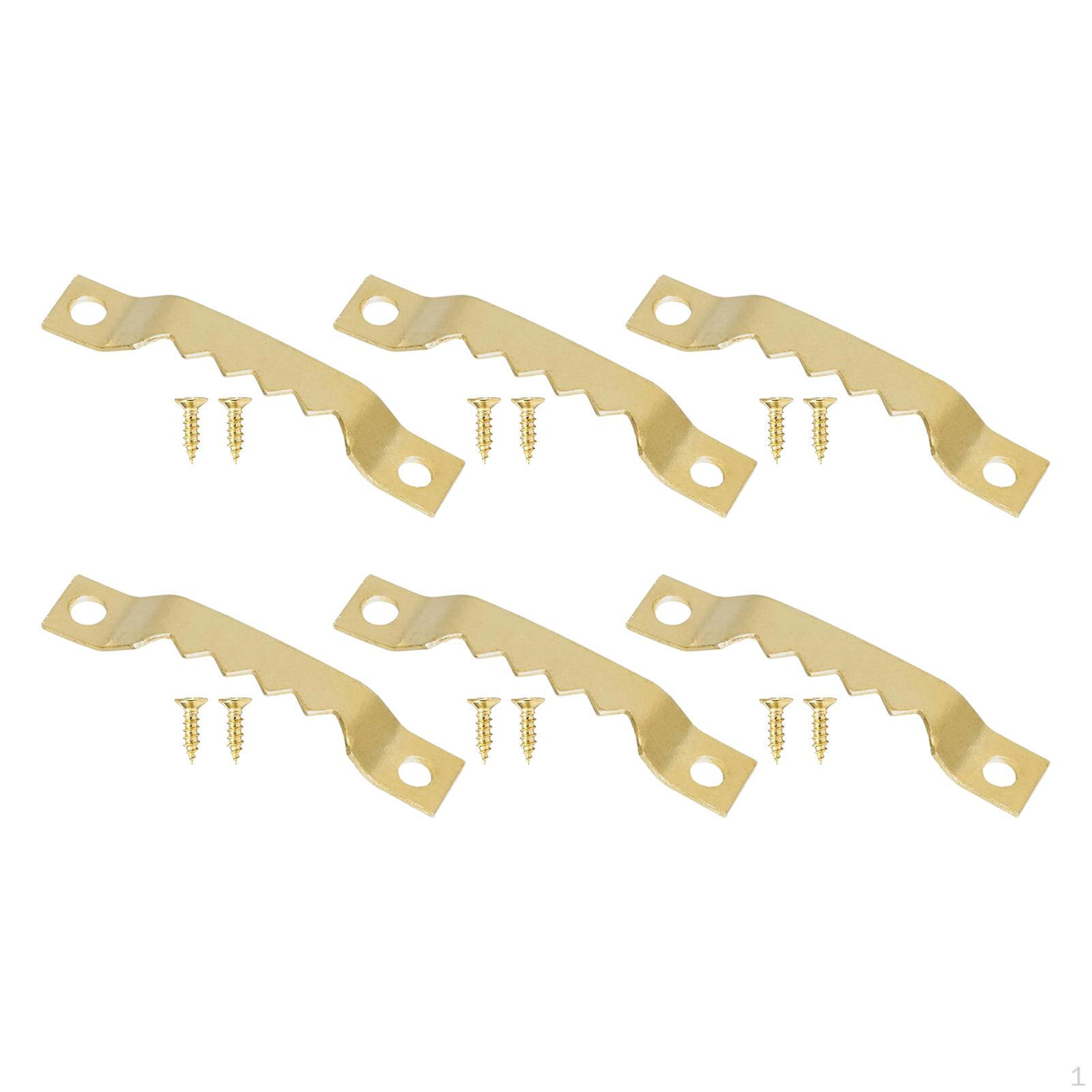 

100 штук крючков для картин, фоторамок, крючков, сделай сам, креативное настенное крепление с винтами для гостиной золотой