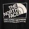 THE NORTH FACE Short sleeve T-shirt L black Outdoor NTW11868 Women Used