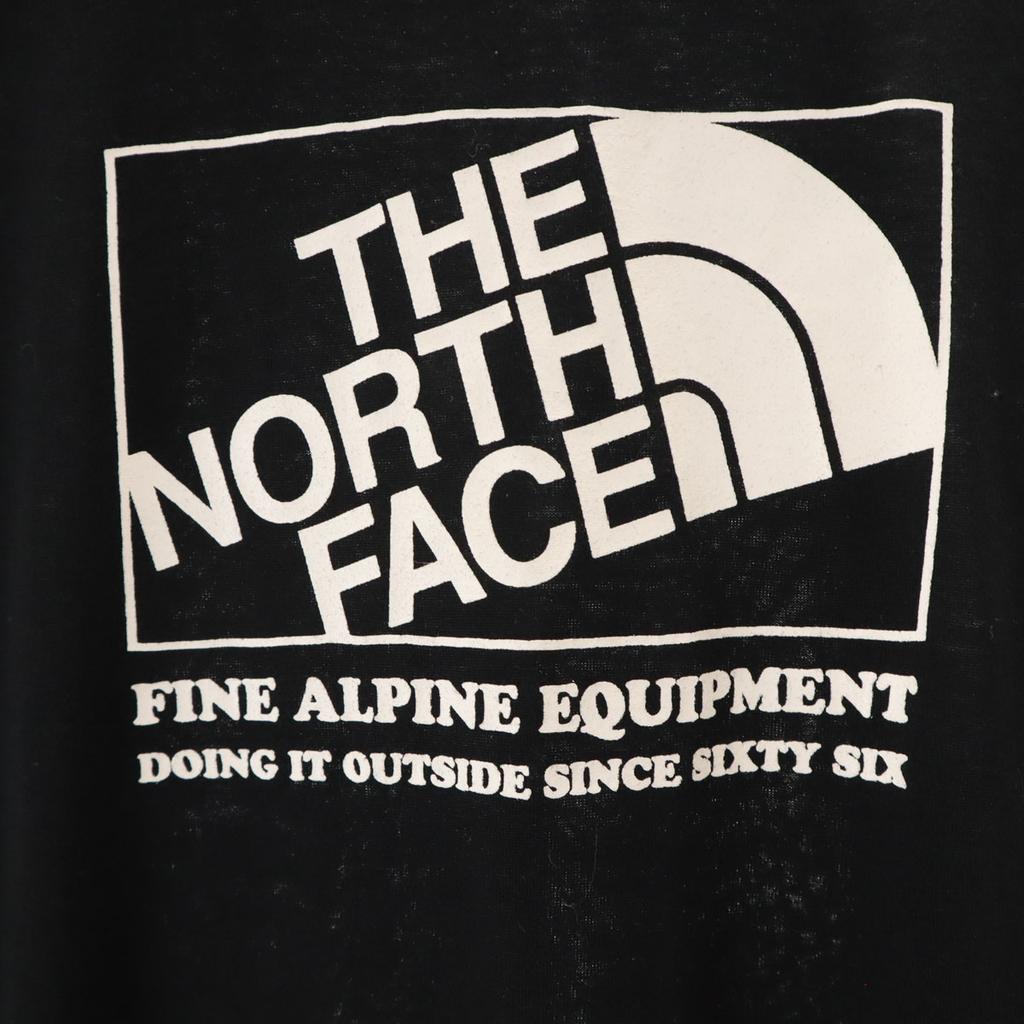 THE NORTH FACE Short sleeve T-shirt L black Outdoor NTW11868 Women Used