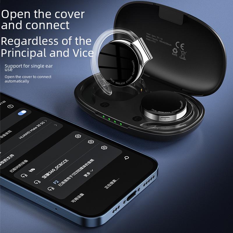 F2 Sports Kabelloses Bluetooth Knochenleitung Headset - TWS & Nachtlauflicht