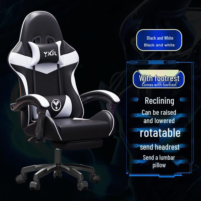 Ergonomischer Liege-Gaming- und Bürostuhl für Zuhause oder Internetcafé